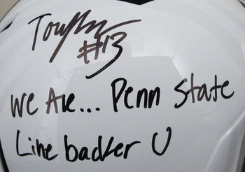Tony Rojas Signed/Inscr Full Size Speed Replica