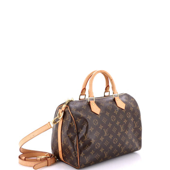 Louis Vuitton Speedy Bandouliere Bag Monogram Canvas 30