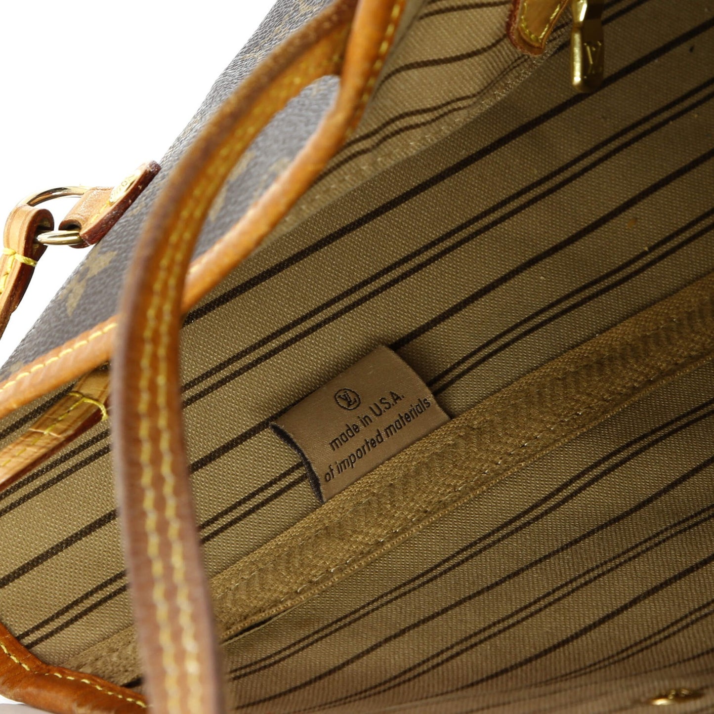 Louis Vuitton Neverfull Nm Tote Monogram Canvas Gm