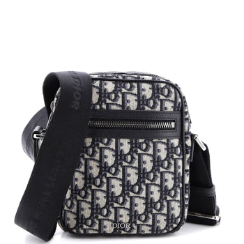 Christian Dior Messenger Pouch Oblique Canvas