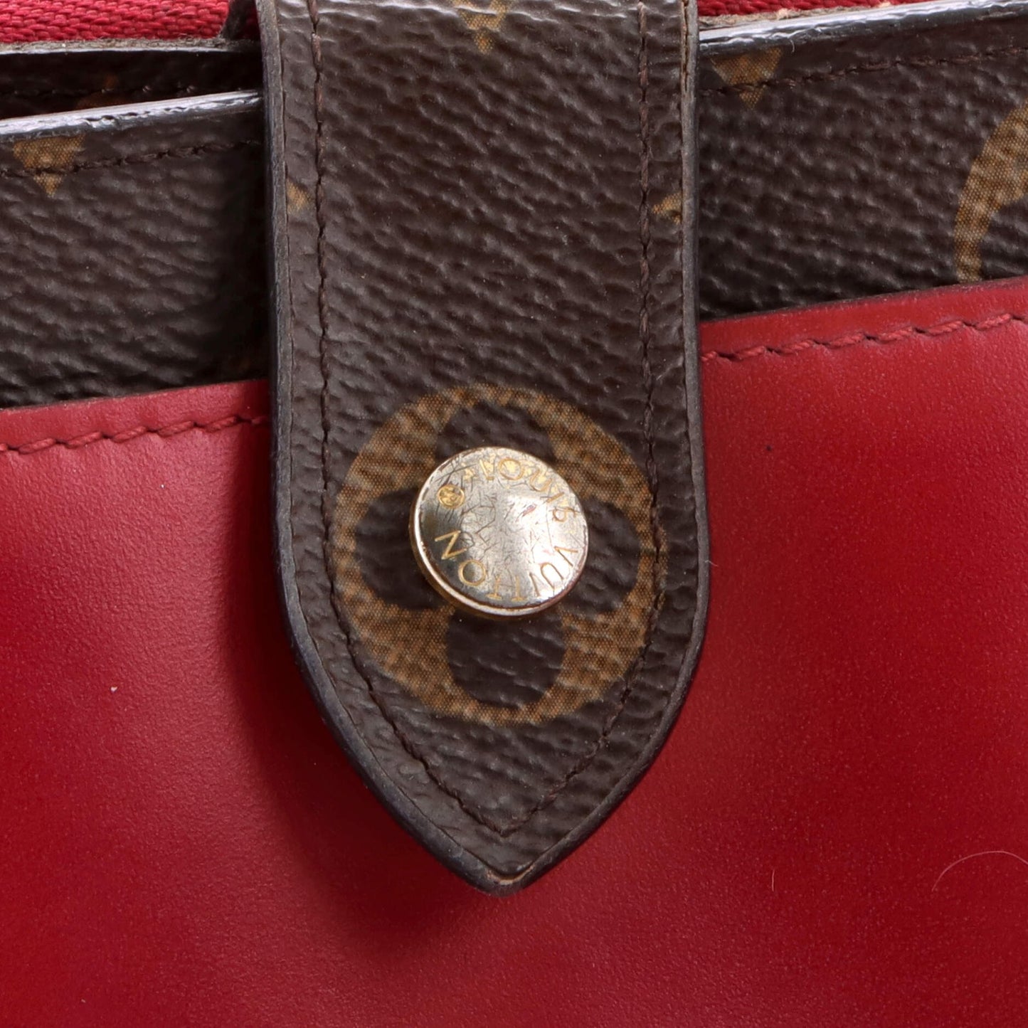 Louis Vuitton Juliette Wallet Monogram Canvas And Leather