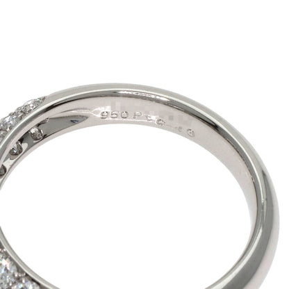 Gimel Ring Pave Diamond Platinum Pt950