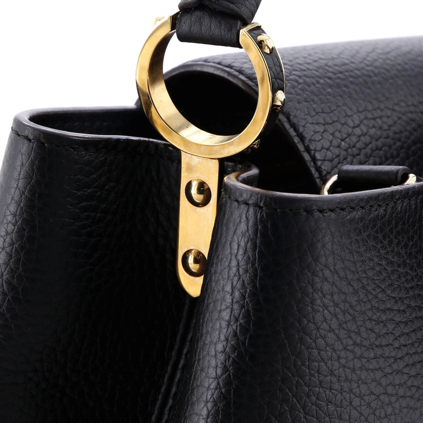 Louis Vuitton Capucines Bag Leather Pm