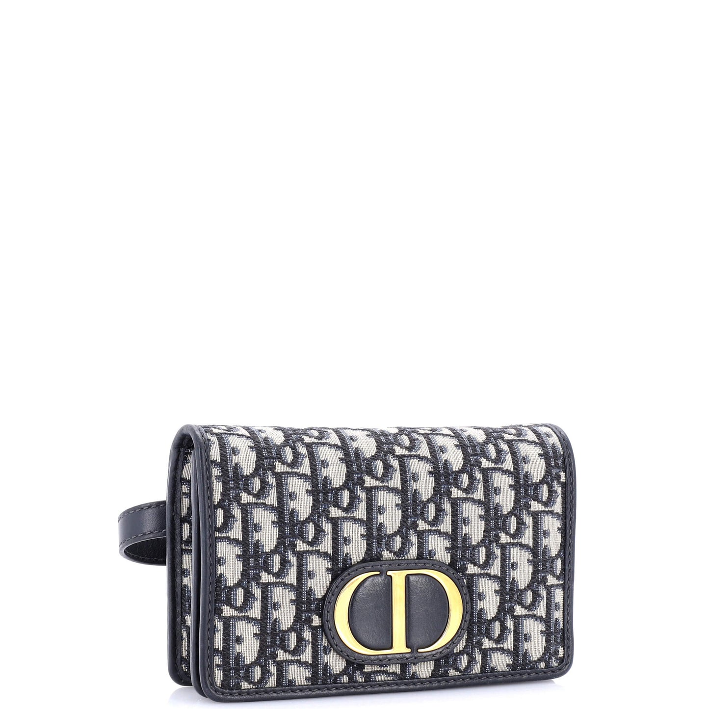 Christian Dior 30 Montaigne 2-In-1 Pouch Oblique Canvas