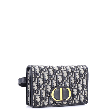 Christian Dior 30 Montaigne 2-In-1 Pouch Oblique Canvas