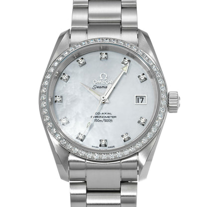 Omega Seamaster Aqua Terra Co-Axial 2509.75 White Men'S Used Watch #21118