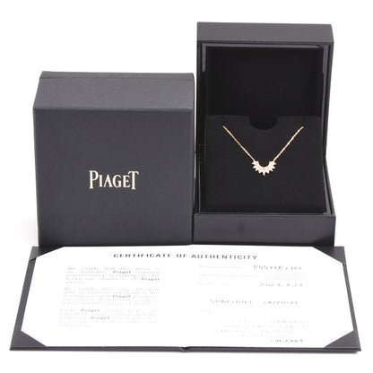 Piaget Sunlight Necklace With Pink Sapphire And Diamond In Pink Gold 750Pg