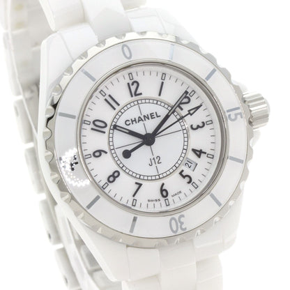 Chanel J12 1.3 "White Ceramic Watches H0968 Ceramic/Ceramic