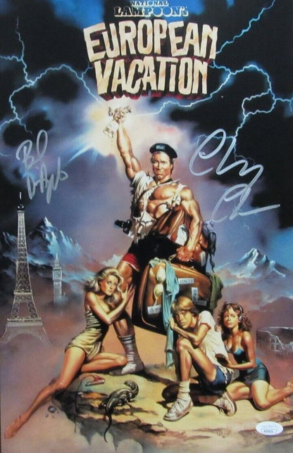 Chevy Chase/Beverly D'Angelo Autographed 11X17