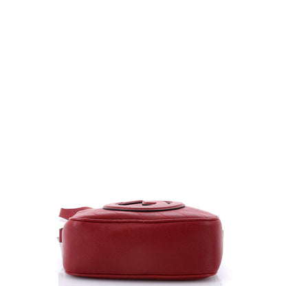 Gucci Blondie Nm Camera Shoulder Bag Diagonal Quilted Leather Small