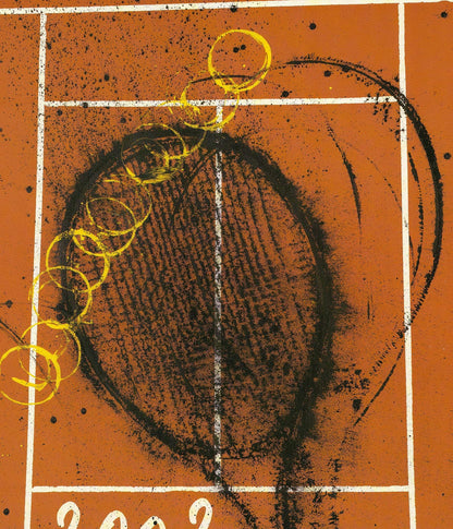 Conte PIERRE FERNANDEZ ARMAN Roland Garros French Open 29.5" x 22.5" Poster 2002