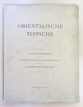 'Orientalische Teppiche' (2 Vols.) - Antique Oriental Carpet Catalog 1892 Rare