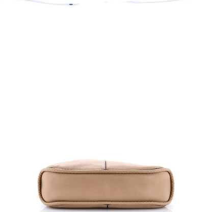 Salvatore Ferragamo Gancini Margot Hobo Leather