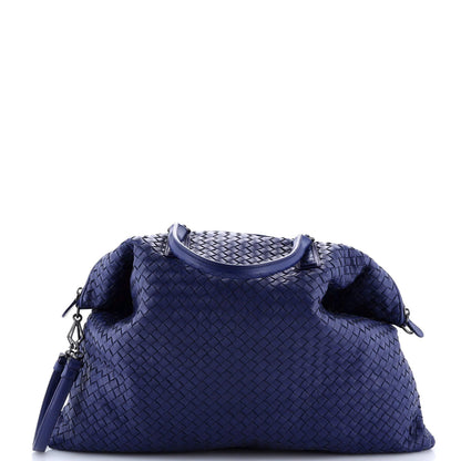 Bottega Veneta Convertible Satchel Intrecciato Nappa Maxi