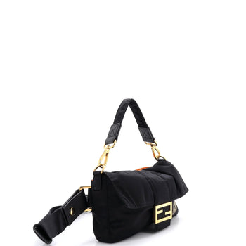 Medium Fendi Porter Baguette Bag Nylon