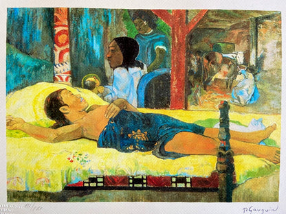 Paul Gauguin Lithograph Coa Signed Numbered By Hand 180 (Edgar Degas)