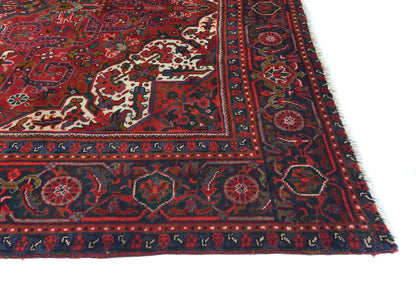 Vintage Hand-Knotted Floral Classic Style Wool