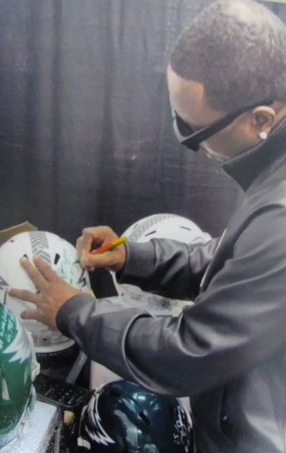 Lesean Mccoy Signed/Inscr Eagles Salute To