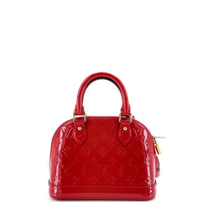 Louis Vuitton Alma Handbag Monogram Vernis Bb