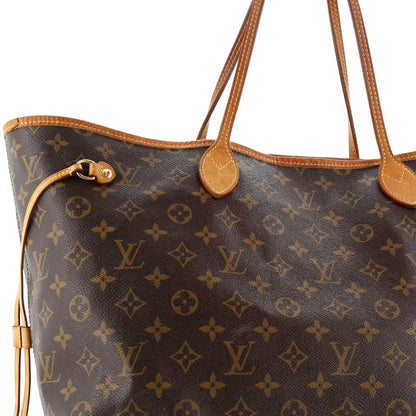 Louis Vuitton Neverfull Nm Tote Monogram Canvas Gm