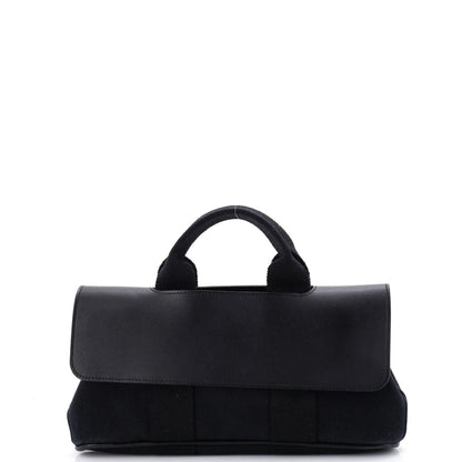 Hermes Valparaiso Bag Toile And Leather Pm