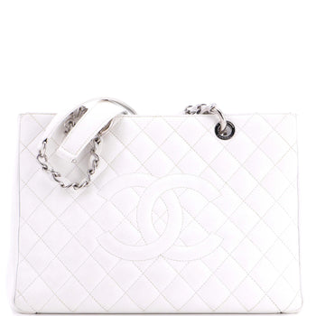 Chanel Grand Shopping Tote Quilted Caviar