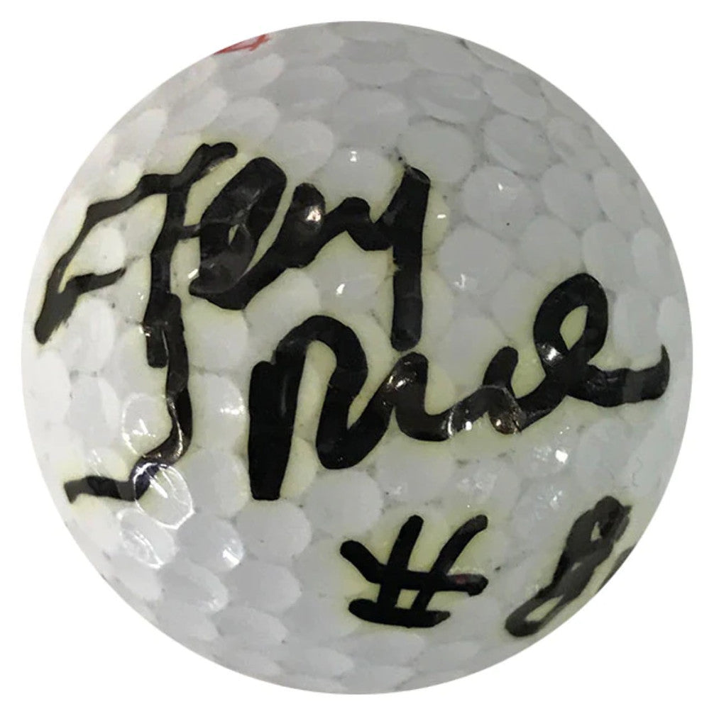 Jerry Rice Autographed Titleist 4 Golf Ball