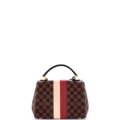 Louis Vuitton Bond Street Handbag Damier With Leather Bb