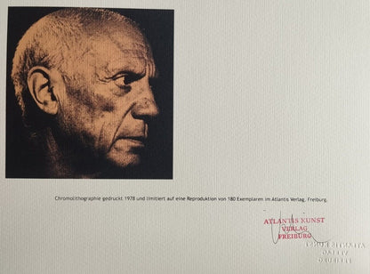 Pablo Picasso Lithograph Coa Signed In Pen Numbered In Pencil 180Ex