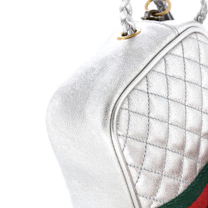 Gucci Trapuntata Camera Bag Quilted Leather Mini