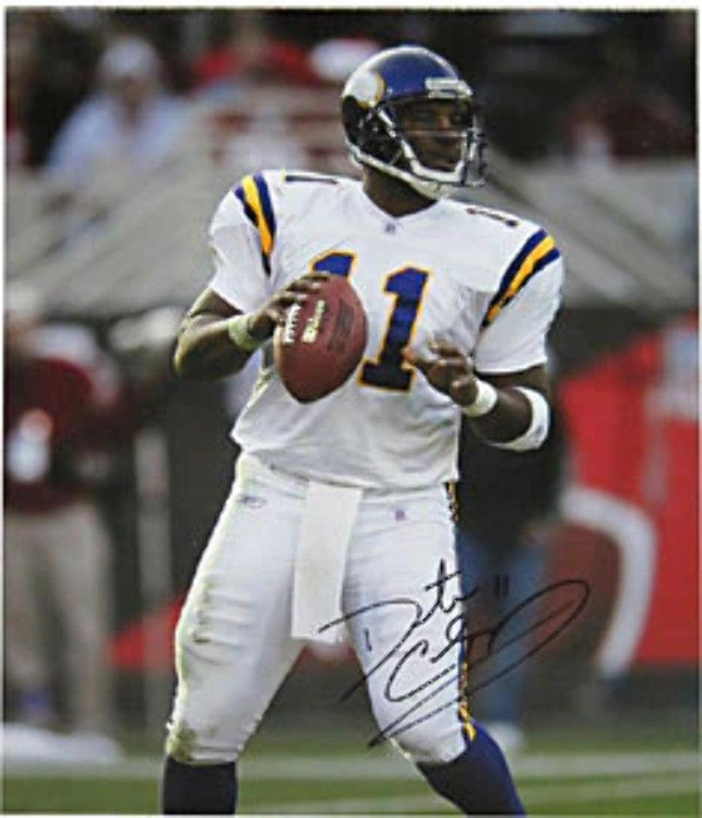 Daunte Culpepper Autographed 16X20 Football Photo