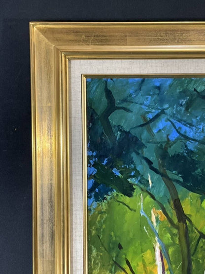 Autumn" Oil Painting Original by Hungarian Master Laszlo Ridovics