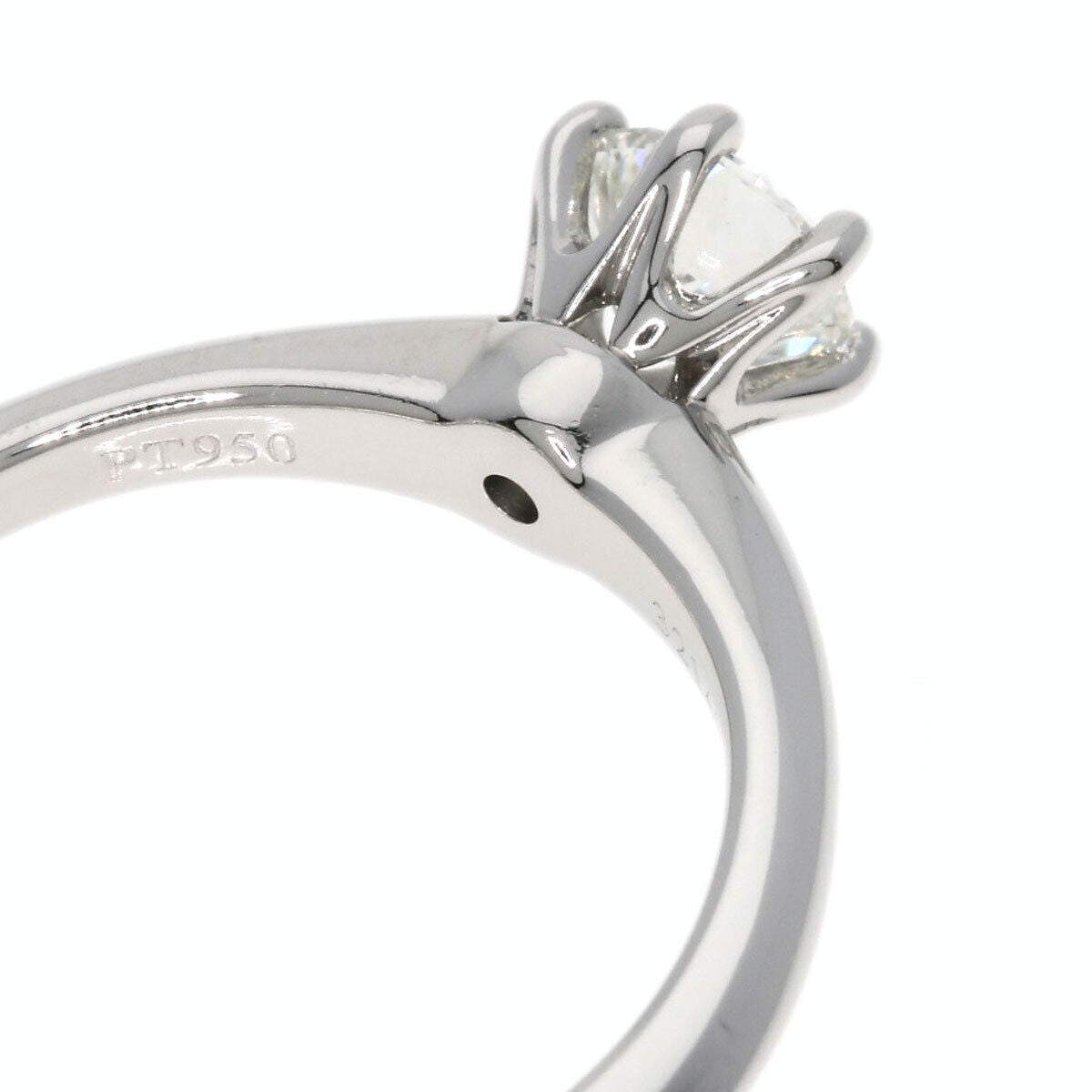 Tiffany&Co.   Ring Solitaire Diamond Knife Edge