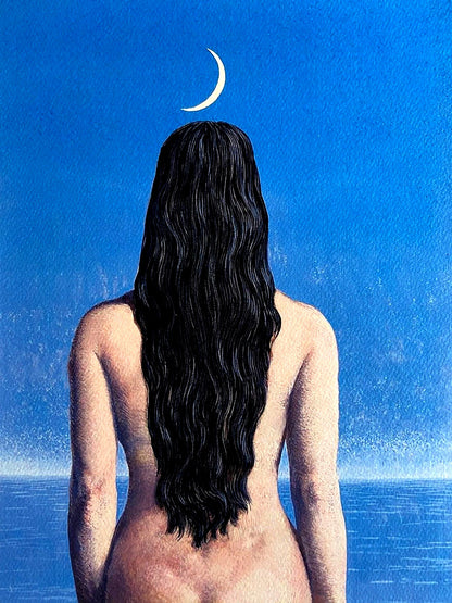 Ren Magritte Lithograph Coa Signed Numbered By