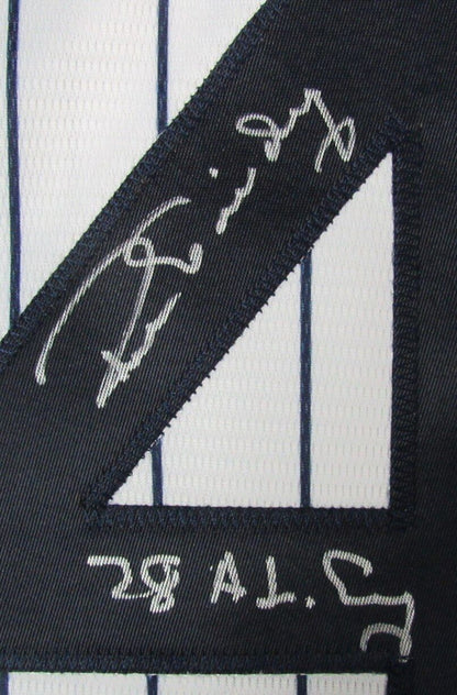 Ron Guidry Autographed/Inscribed Mlb Authentic