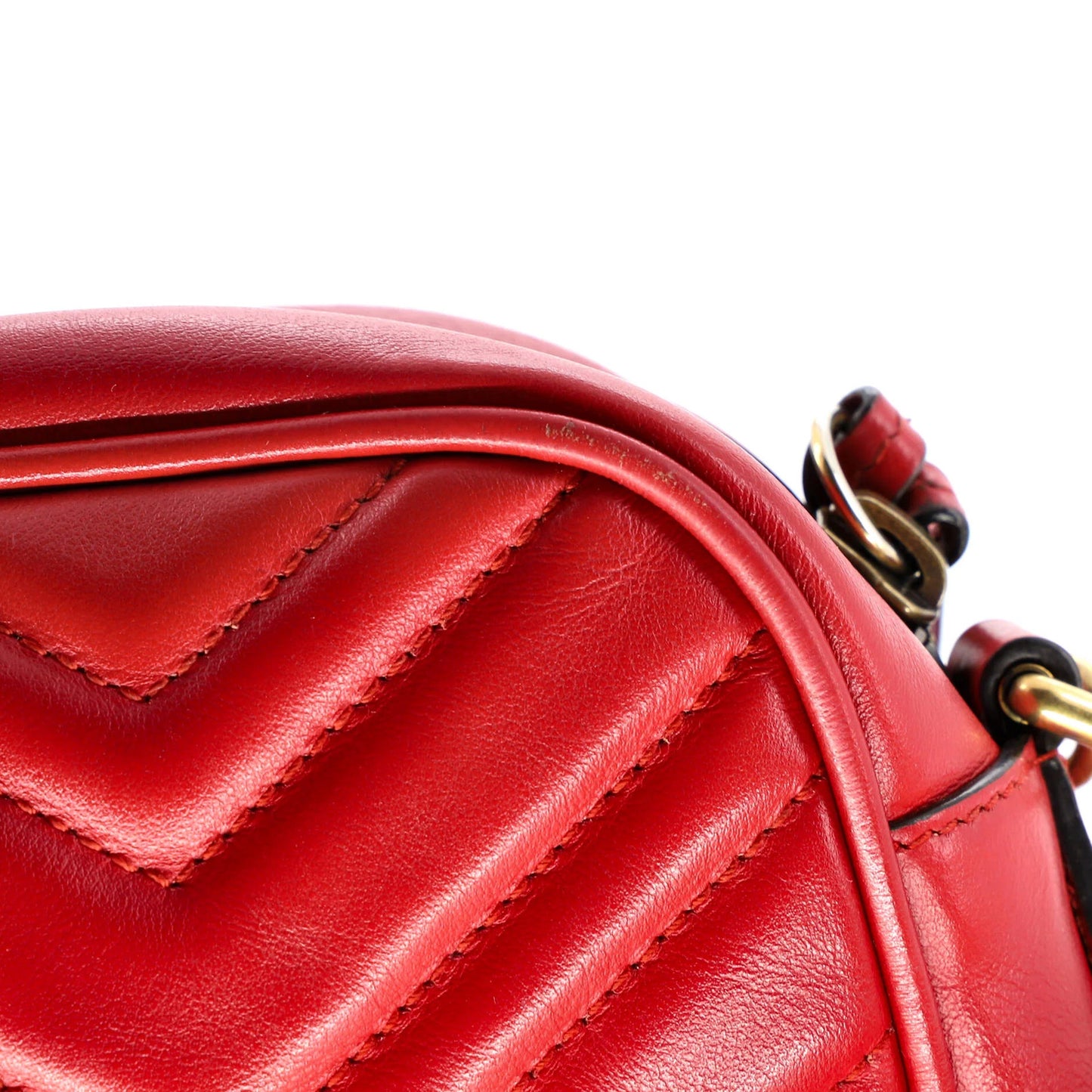 Gucci Gg Marmont Shoulder Bag Matelasse Leather Small