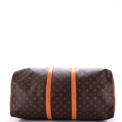 Louis Vuitton Keepall Bandouliere Bag Monogram Canvas 55
