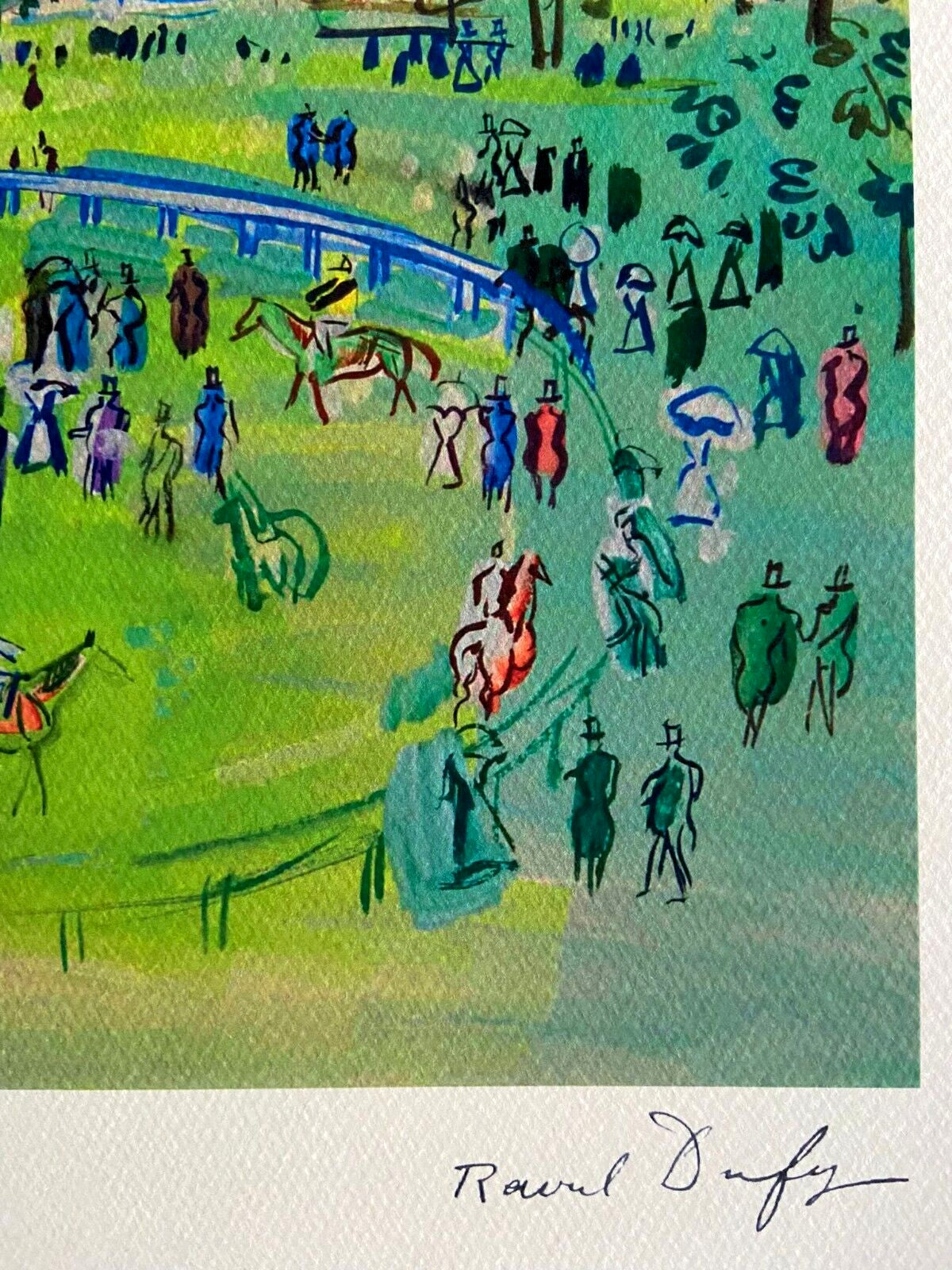 Raoul Dufy, Lithograph Coa Original Museum Numbered By Hand Signed Op