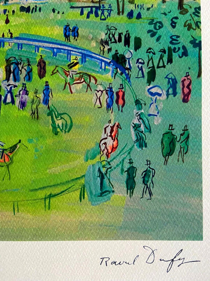 Raoul Dufy, Lithograph Coa Original Museum Numbered By Hand Signed Op