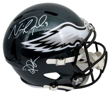 Nick Foles/Doug Pederson Signed Full Size Replica