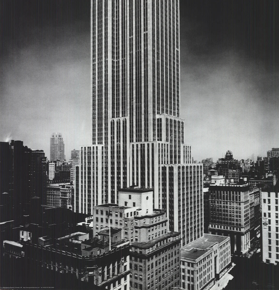Artist Unknown Empire State Building " Offset Lithograph Photograph