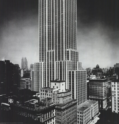 Artist Unknown Empire State Building " Offset Lithograph Photograph