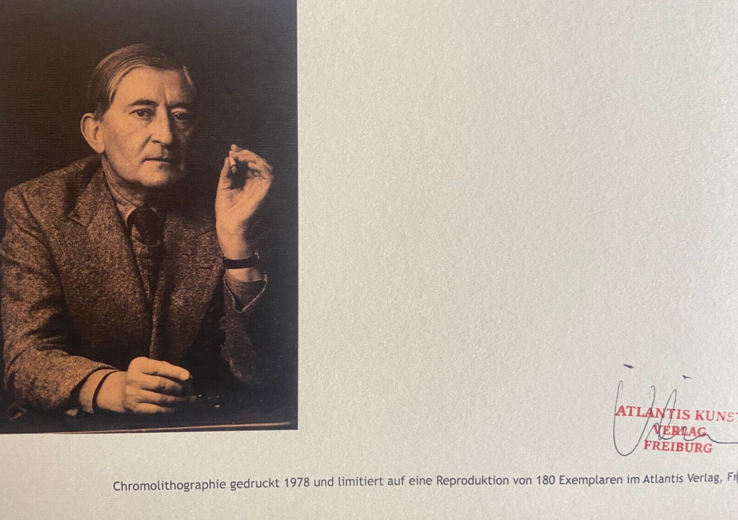 Josef Albers Lithograph Coa Signed Op Numbered - Piet Mondrian