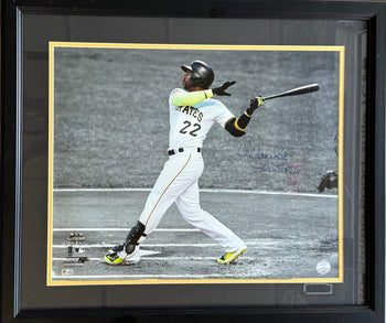 Andrew Mccutchen Autographed 16X20 Framed Baseball Photo (Mlb)