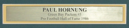 Paul Hornung Hof Packers Signed/Autographed 16X20