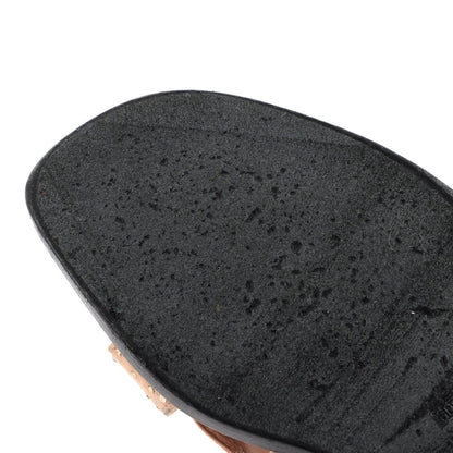 Hermes Women'S Oran Sandals Embellished Suede