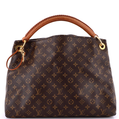 Louis Vuitton Artsy Handbag Monogram Canvas Mm