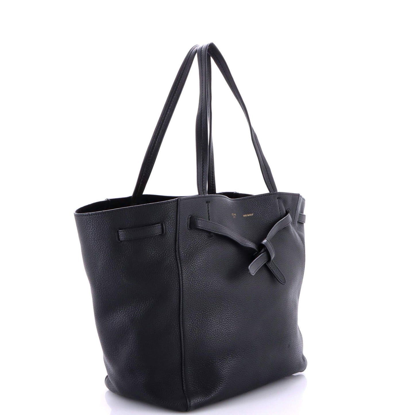 Celine Phantom Tie Cabas Tote Leather Medium