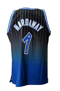 Anfernee Hardaway Autographed Blue Mitchell &