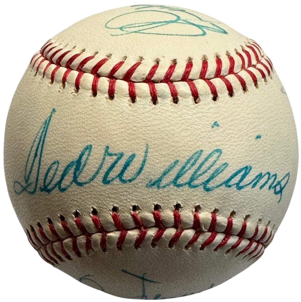 Ted Williams Autographed Sears 40Th Anniversary Baseball (Jsa)